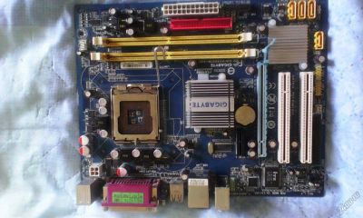 Лот: 5853450. Фото: 1. Материнская плата Gigabyte. Материнские платы