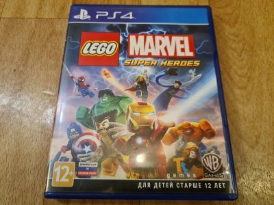 Лот: 16991499. Фото: 1. LEGO Marvel Super Heroes PS4... Игры для консолей