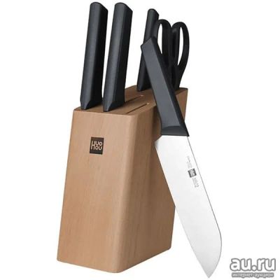 Лот: 16722565. Фото: 1. Набор ножей Xiaomi Huo Hou Fire... Столовые приборы, ножи