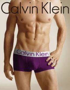 Лот: 7748958. Фото: 1. Боксеры Calvin Klein,фиолетовые... Нижнее бельё, плавки, шорты для плавания
