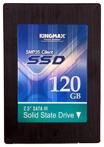Лот: 4475079. Фото: 1. SSD Kingmax 120GB. Жёсткие диски (HDD)
