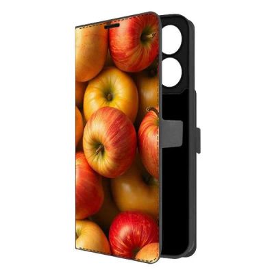 Лот: 25542019. Фото: 1. Чехол Krutoff Eco Book "Яблоки... Чехлы, бамперы