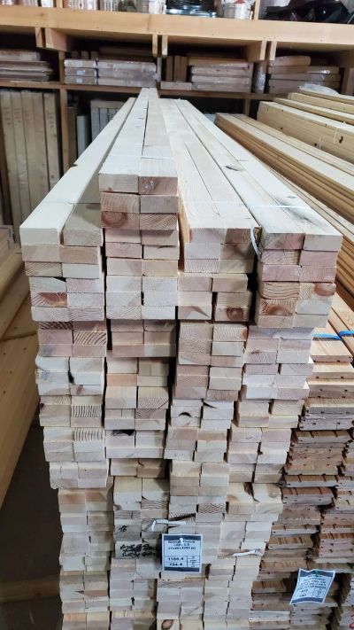 Лот: 23904790. Фото: 1. Брусок Сосна сорт 3-5 27х60х3985... Древесина, пиломатериал