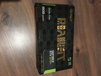 Лот: 17793679. Фото: 1. Palit Geforce GTX 1070 Ti DUAL. Видеокарты