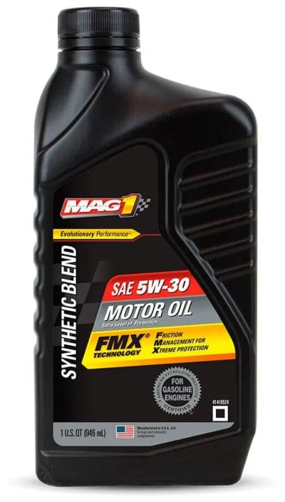 Лот: 17642940. Фото: 1. MAG1 5W30 Synthetic Blend (946мл... Масла, жидкости