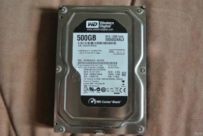 Лот: 13277116. Фото: 1. Винчестер WD5002AALX 500 GB. Жёсткие диски (HDD)