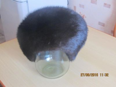 Лот: 6170337. Фото: 1. шапка норковая. Головные уборы
