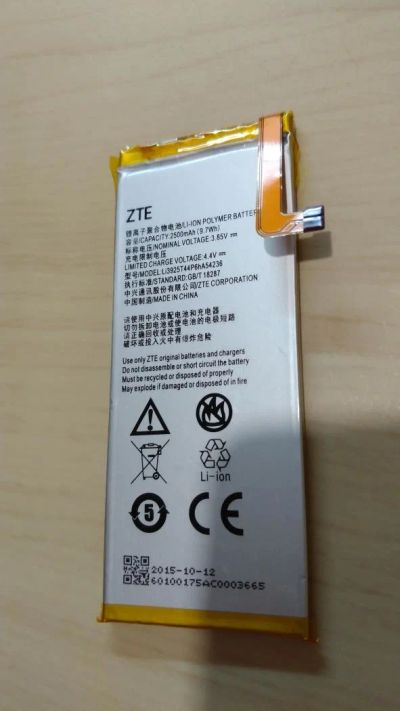 Лот: 10469188. Фото: 1. ZTE Blade S7 АКБ Оригинал 100... Аккумуляторы