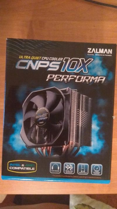 Лот: 13900380. Фото: 1. Zalman CNPS10X Performa. Системы охлаждения