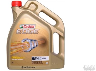 Лот: 8763527. Фото: 1. Castrol edge 0w40 4L. Масла, жидкости