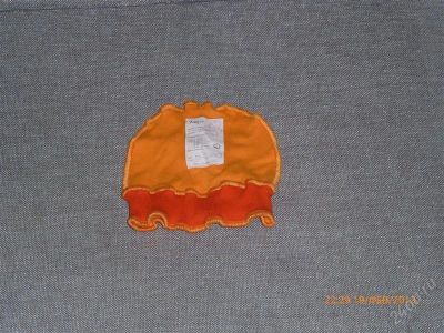 Лот: 2539612. Фото: 1. Шапочка оранжевая. Головные уборы