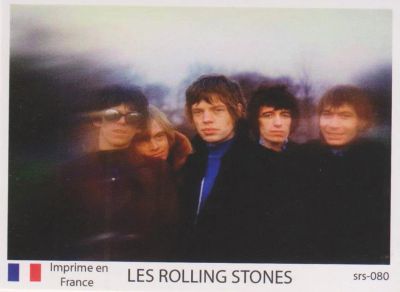 Лот: 10614788. Фото: 1. Rolling Stones коллекционная карточка... Наклейки, фантики, вкладыши