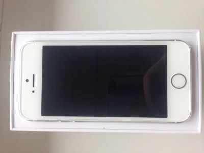 Лот: 7926434. Фото: 1. iPhone 5s silver. Смартфоны