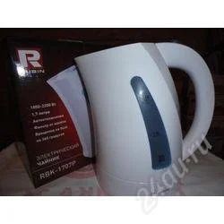 Лот: 1675473. Фото: 1. Чайник электрический Rubin RBK1707P... Чайники, кофемашины, кулеры