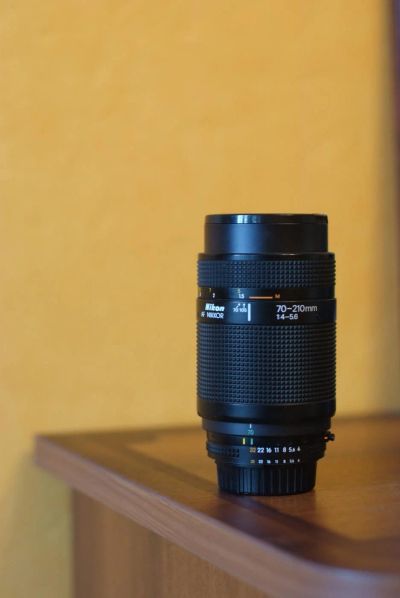 Лот: 10456585. Фото: 1. Nikon AF Nikkor 70-210mm 1:4-5... Объективы