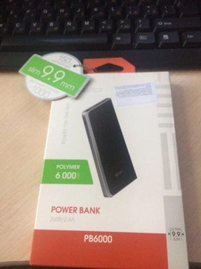 Лот: 11902604. Фото: 1. Power bank Interstep PB6000. Внешние, портативные аккумуляторы для смартфонов (Power bank)