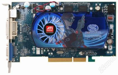 Лот: 288685. Фото: 1. Видеокарта AGP Sapphire ATI Radeon... Видеокарты