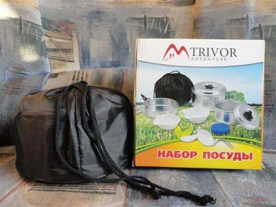 Лот: 812013. Фото: 1. набор посуды. Туристическая, походная мебель