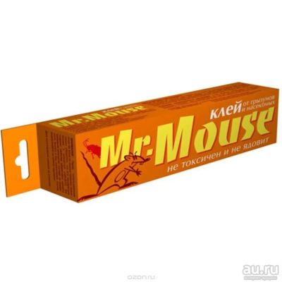 Лот: 14236599. Фото: 1. Mr. Mouse , клей от грызунов и... Средства от насекомых и грызунов