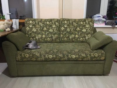 Лот: 10814042. Фото: 1. Диван раздвижной. БЕЗ КОШКИ!)). Диваны