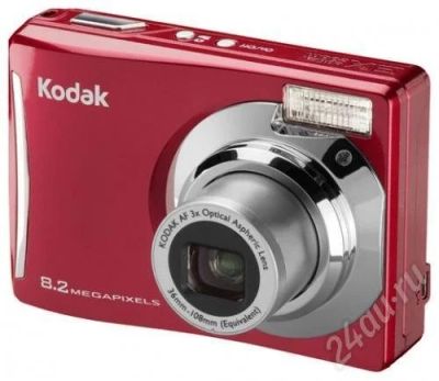 Лот: 321007. Фото: 1. kodak c 140 (red)новый. Цифровые компактные