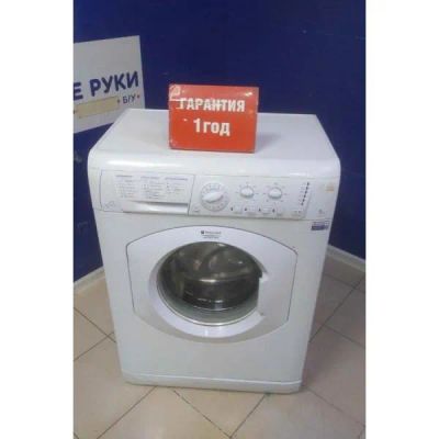 Лот: 25722582. Фото: 1. Стиральная машина Ariston ARSL... Стиральные машины
