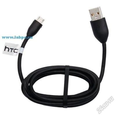 Лот: 3799322. Фото: 1. Оригинальный USB - Кабель HTC... Дата-кабели, переходники