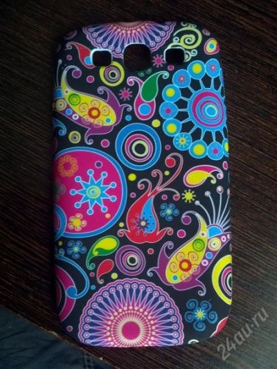 Лот: 2782279. Фото: 1. Flower Hard телефон Samsung i9300... Чехлы, бамперы