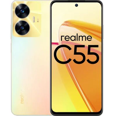 Лот: 22219523. Фото: 1. Смартфон realme C55 256GB Перламутровый... Смартфоны