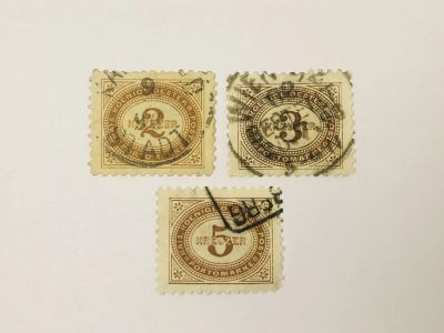 Лот: 23963327. Фото: 1. Доплатная марка. Цифра в овальной... Марки