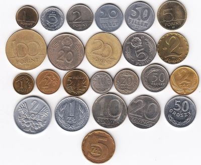 Лот: 11940654. Фото: 1. Европа 24 монеты. Европа