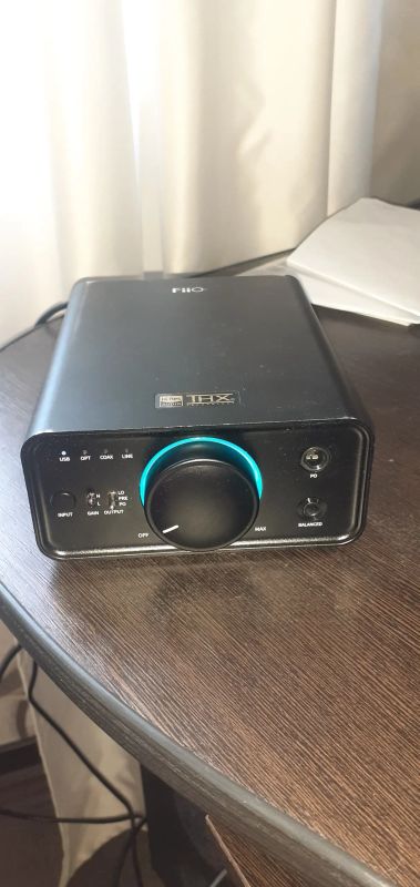 Лот: 25415177. Фото: 1. Продам ЦАП FiiO K7 + наушники... Усилители, эквалайзеры