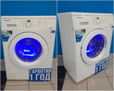 Лот: 19639413. Фото: 1. Стиральная машина Samsung WF8590NMW8... Стиральные машины