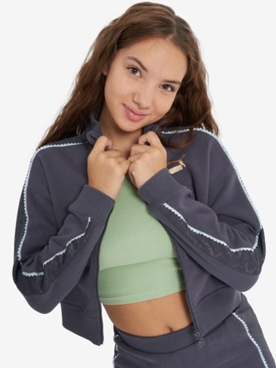 Лот: 22561533. Фото: 1. Толстовка для девочек PUMA Off... Легкие куртки, толстовки
