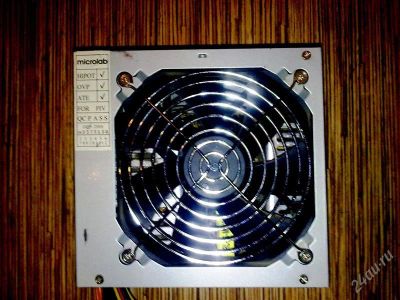 Лот: 2211975. Фото: 1. БП Microlab M-ATX-360W не рабочий. Корпуса, блоки питания