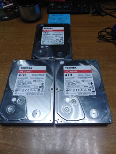 Лот: 22030182. Фото: 1. Жесткий диск HDD 3.5" 4TB Toshiba... Жёсткие диски (HDD)