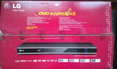 Лот: 5240959. Фото: 1. DVD-плеер+караоке LG DKS-9500H. DVD, Blu-Ray плееры