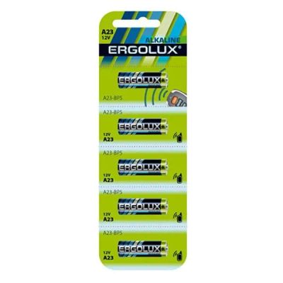 Лот: 24540955. Фото: 1. Батарейки Ergolux A23, 12В, 5... Батарейки, аккумуляторы, элементы питания