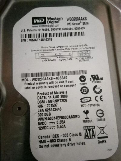 Лот: 10851690. Фото: 1. куча 4. Жёсткие диски (HDD)