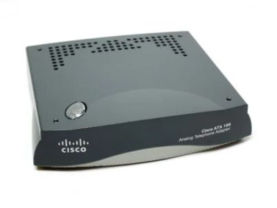 Лот: 11136366. Фото: 1. VoIP шлюз Cisco ATA 186. Маршрутизаторы (роутеры)