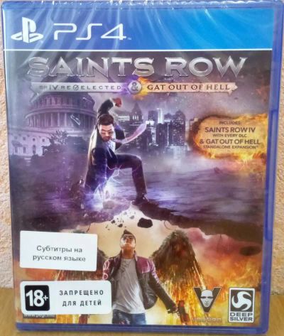 Лот: 21172254. Фото: 1. Saints Row: Re-elected & Gat out... Игры для консолей