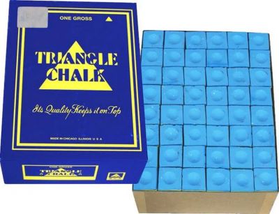Лот: 24667837. Фото: 1. Мел Tweeten Triangle 144 шт 45... Бильярд, боулинг