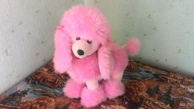 Лот: 11257735. Фото: 1. розовый пудель. Мягкие