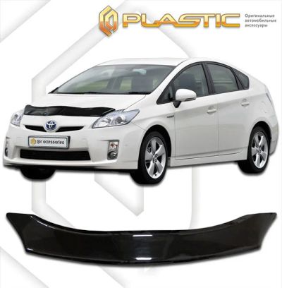 Лот: 13017518. Фото: 1. Дефлектор капота Toyota PRIUS... Детали тюнинга