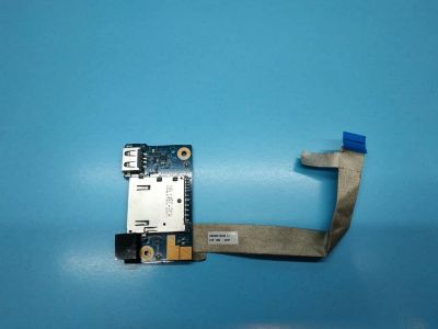 Лот: 17720272. Фото: 1. Б/У плата с разъемами USB, картридера... Печатные платы