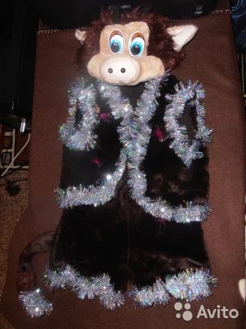 Лот: 6614679. Фото: 1. Костюм Коровка. Детские карнавальные, праздничные костюмы