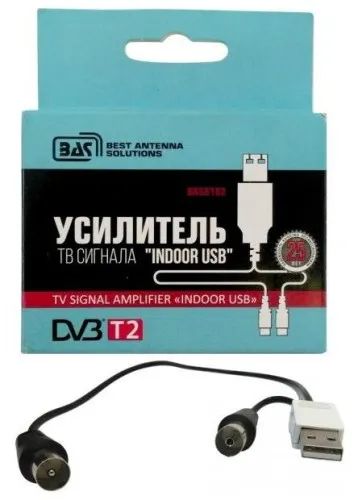 Лот: 25361628. Фото: 1. Супер усилитель тв сигнала BAS-8102... Цифровое, спутниковое ТВ
