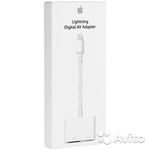 Лот: 9519994. Фото: 1. Hdmi переходник для iPhone Original... Дата-кабели, переходники