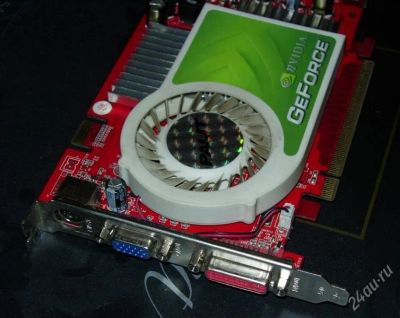 Лот: 741152. Фото: 1. Palit PCI-E GeForce 7600GT 256Mb... Видеокарты