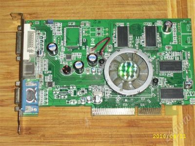 Лот: 311982. Фото: 1. Radeon AGP 9600pro 256MB. Видеокарты